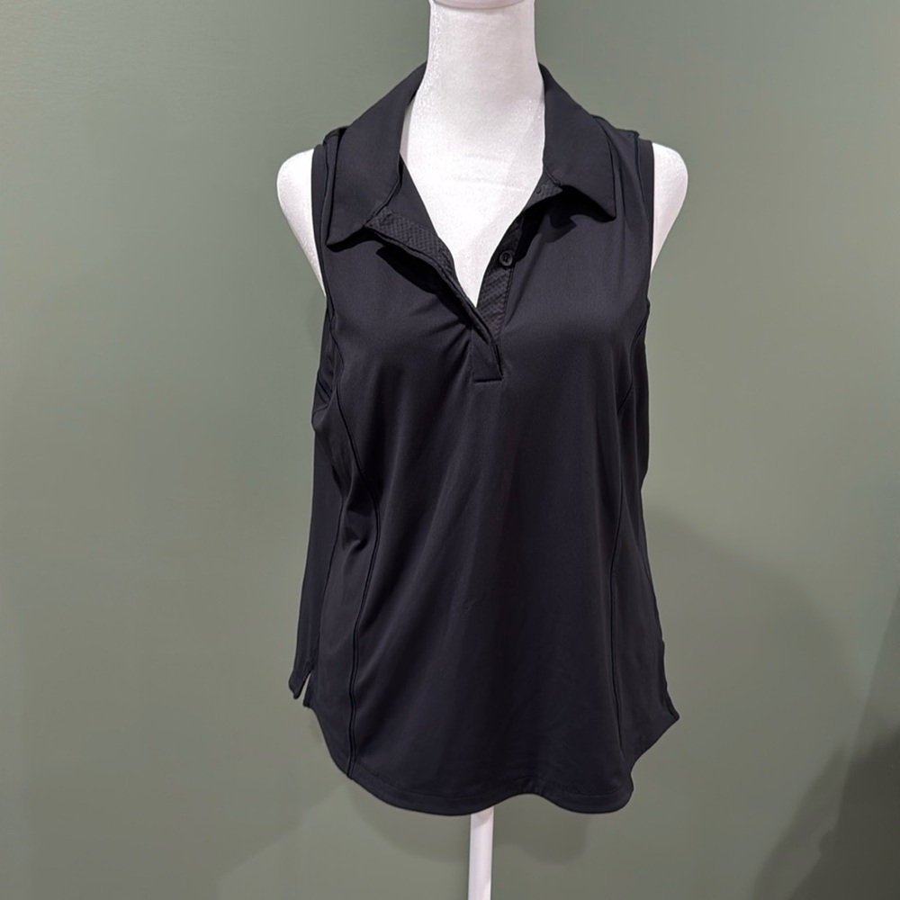 Athleta collared tank top